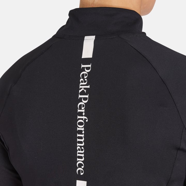 W Half Zip Baselayer Musta Peak Performance