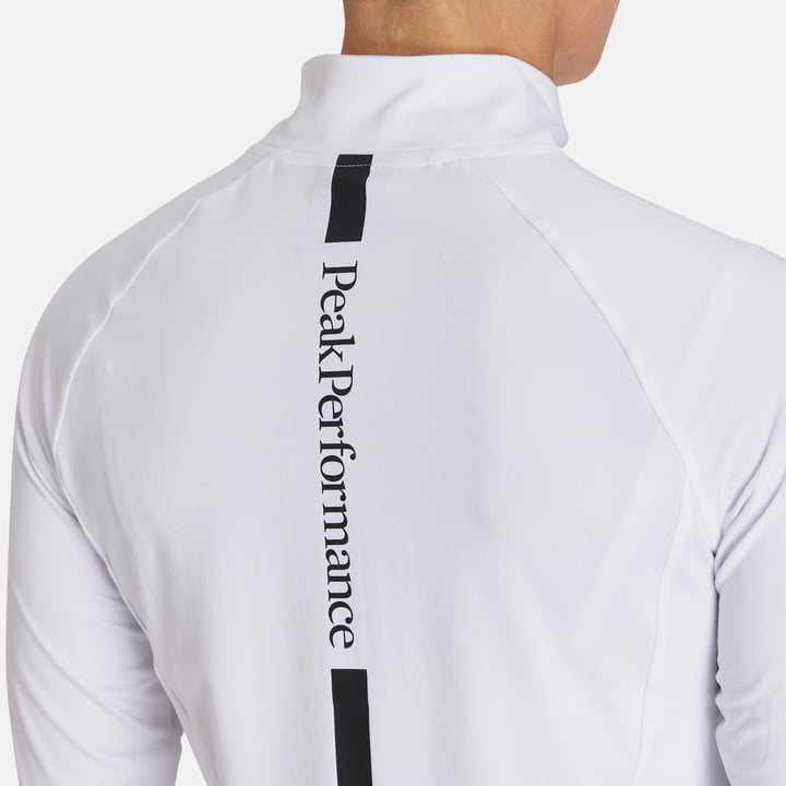 W Half Zip Baselayer Valkoinen Peak Performance