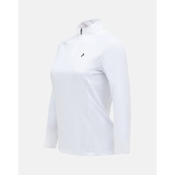 W Half Zip Baselayer Valkoinen Peak Performance