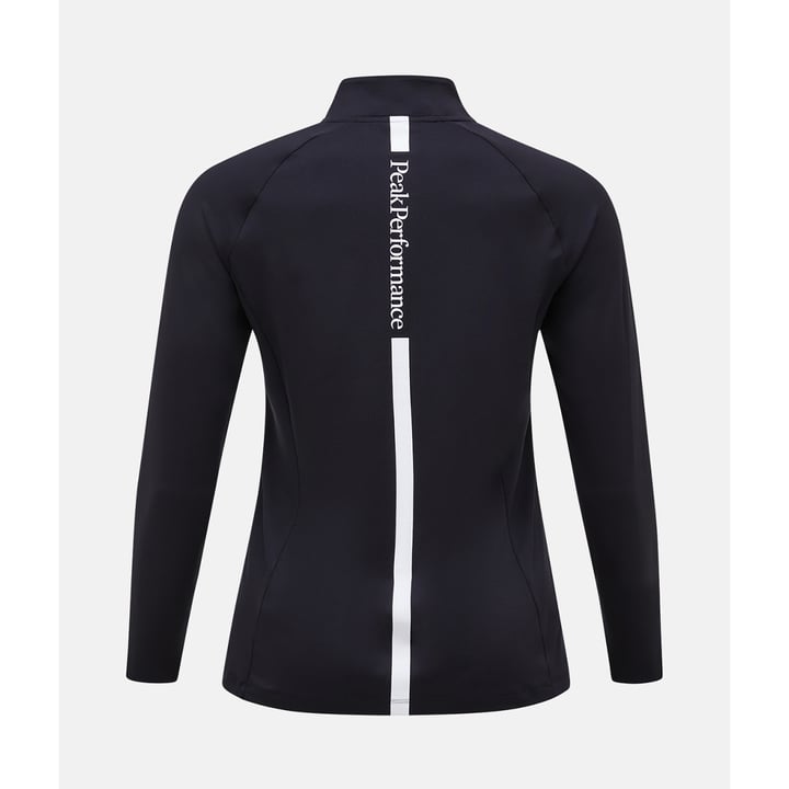 W Half Zip Baselayer Musta Peak Performance