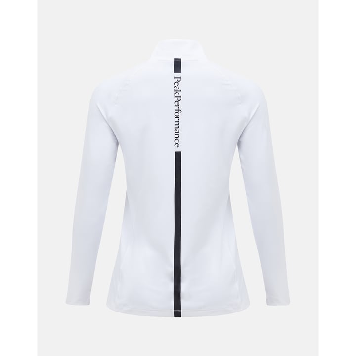 W Half Zip Baselayer Valkoinen Peak Performance