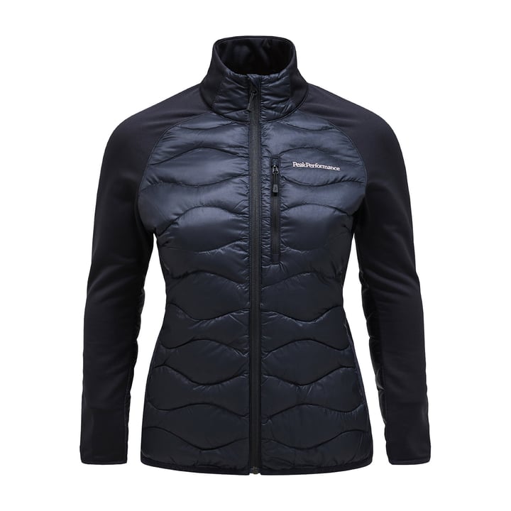 W Helium Down Hybrid Svart Peak Performance