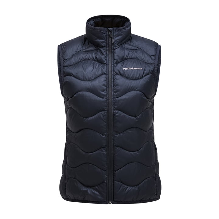 W Helium Down Vest Svart Peak Performance