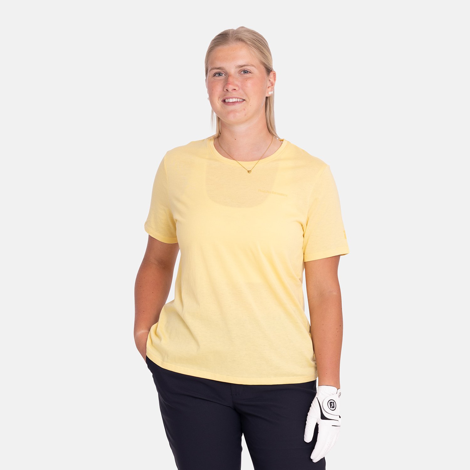 W Explore Logo Tee Peak Performance