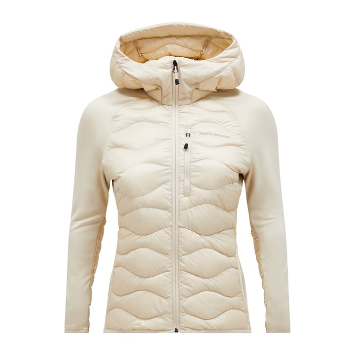 W Helium Down Hybrid Hood Peak Performance