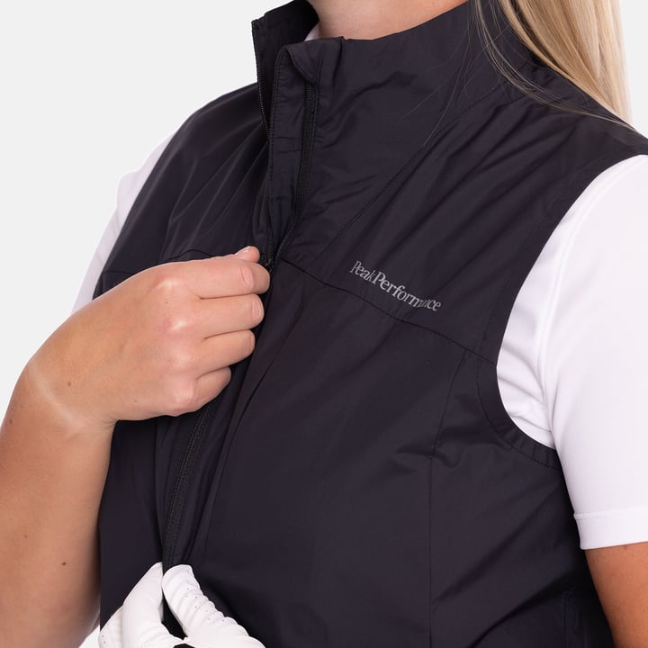 W Glider Wind Vest Svart Peak Performance W Glider Wind Vest Svart Peak Performance