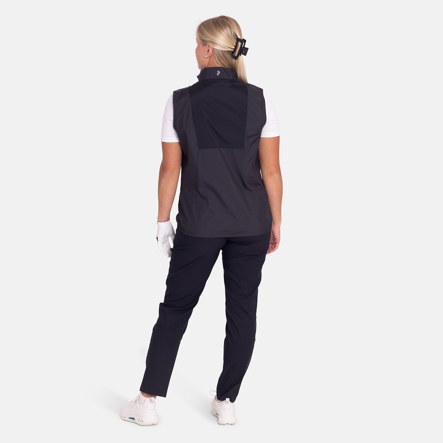 W Glider Wind Vest Svart Peak Performance