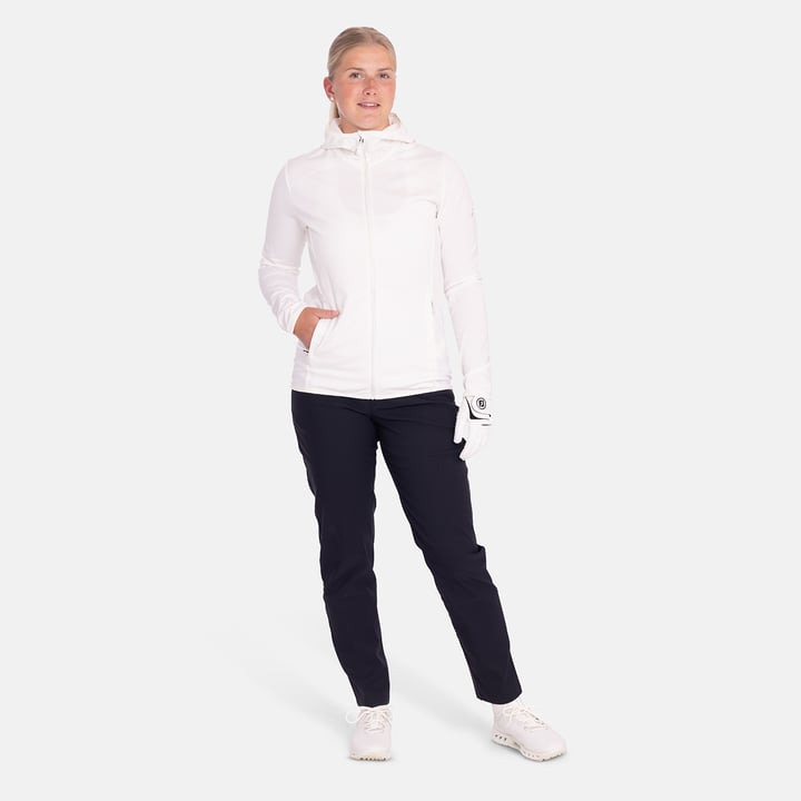 W Light Zip Hood Hvid Peak Performance W Light Zip Hood Hvid Peak Performance