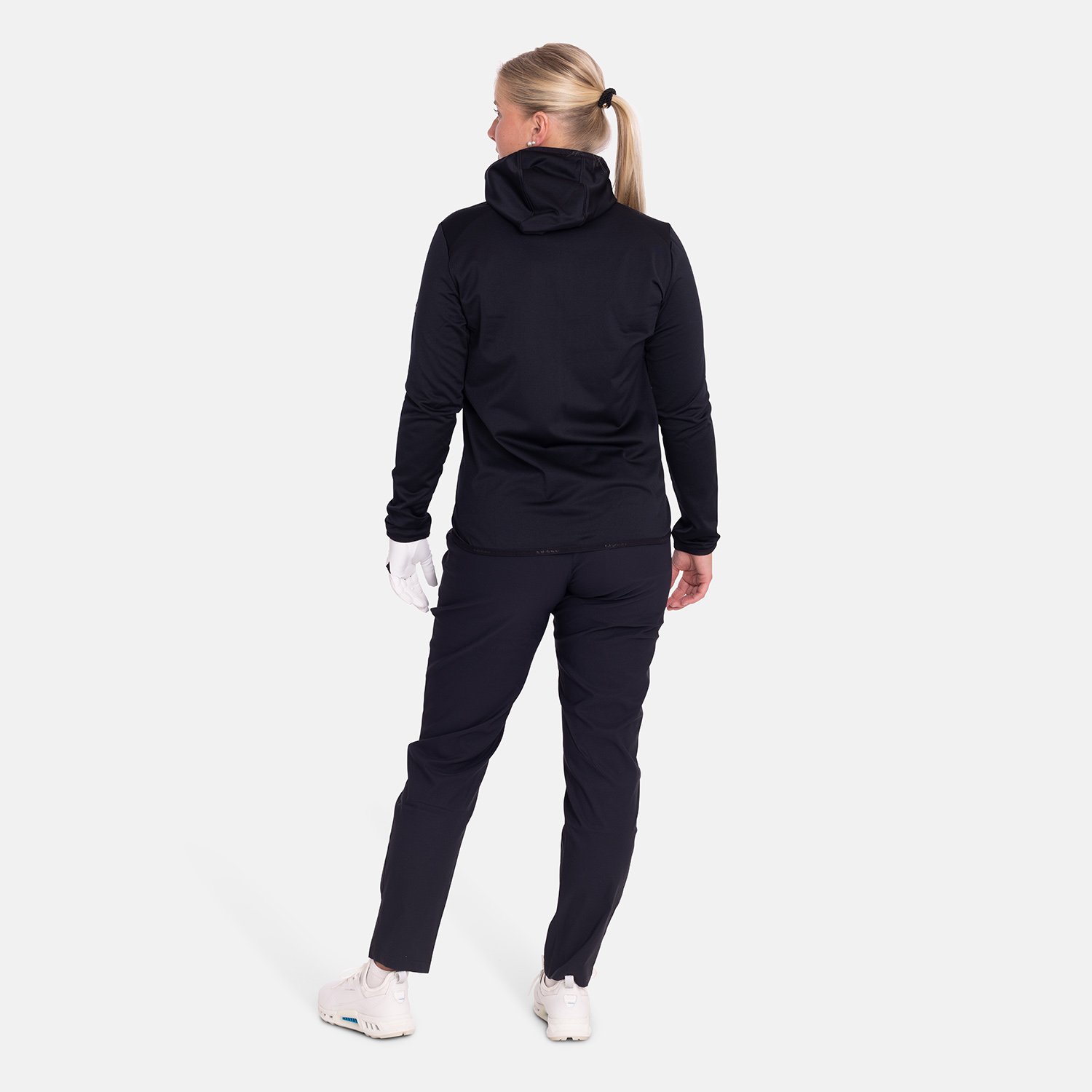 W Light Zip Hood Schwarz Peak Performance