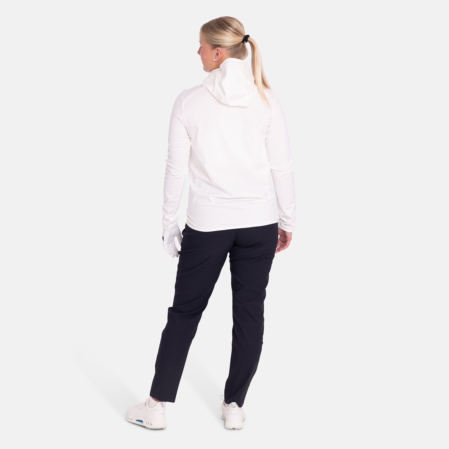 W Light Zip Hood Valkoinen Peak Performance