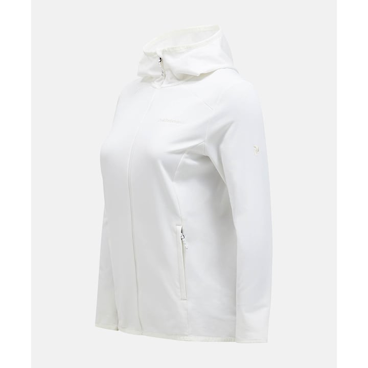 W Light Zip Hood Hvid Peak Performance W Light Zip Hood Hvid Peak Performance