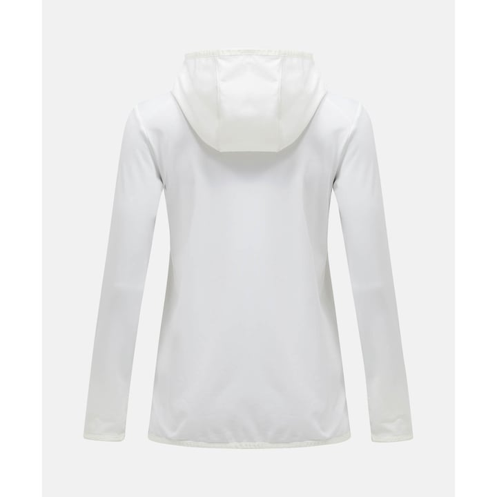 W Light Zip Hood Hvid Peak Performance W Light Zip Hood Hvid Peak Performance