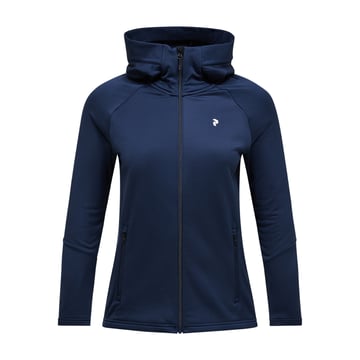 W Rider Essentials Zip Hood Peak Performance