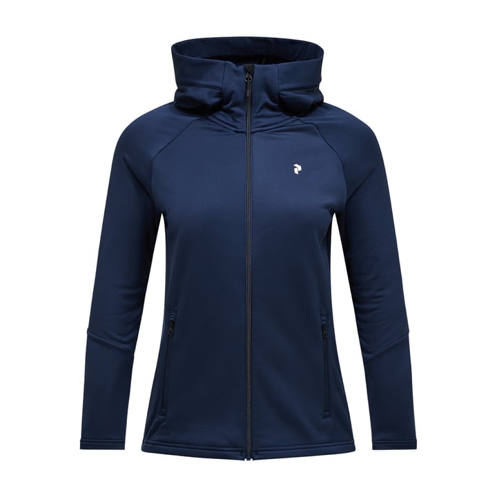 W Rider Essentials Zip Hood Peak Performance