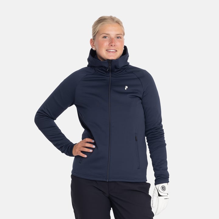 W Rider Essentials Zip Hood Peak Performance