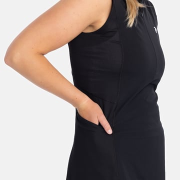 W Mountainbreath Dress Svart Peak Performance