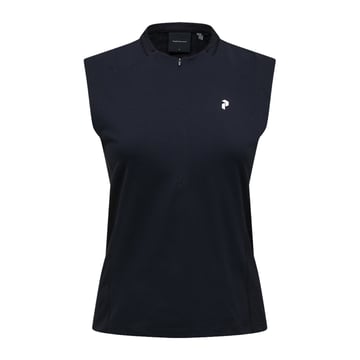 W Mountainbreath SL Polo Sort Peak Performance