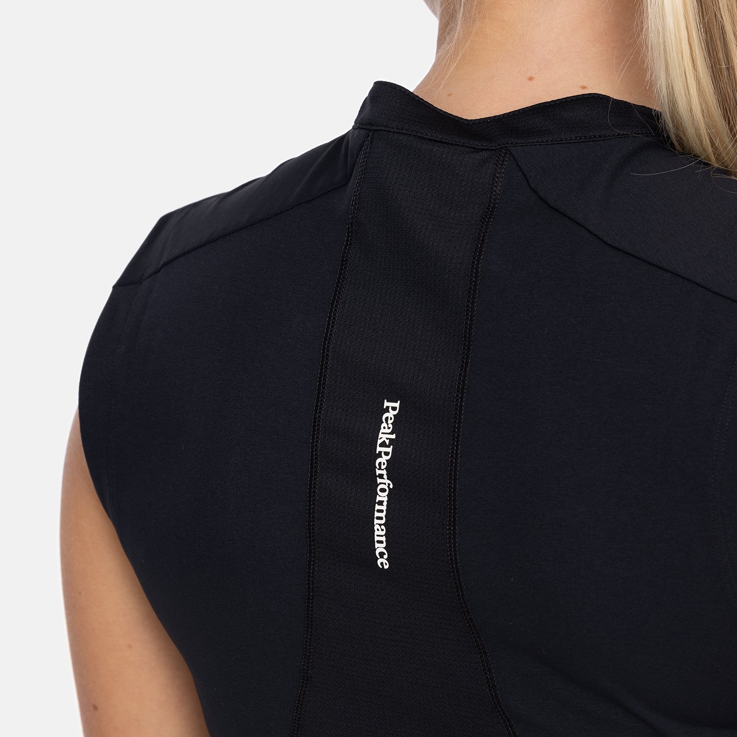 W Mountainbreath SL Polo Le noir Peak Performance