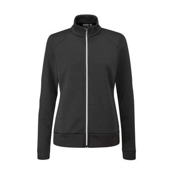 Agatha Full-Zip Schwarz Ping