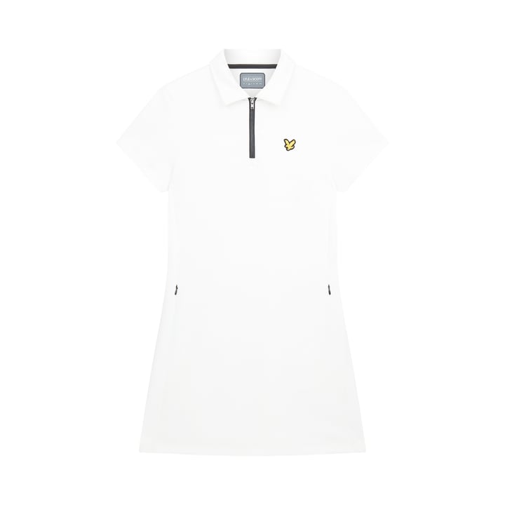 The Vicky Dress Weiß Lyle & Scott