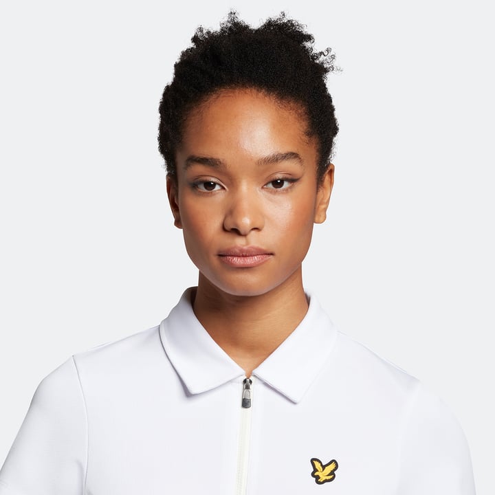 The Vicky Dress Weiß Lyle & Scott