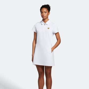 The Vicky Dress Weiß Lyle & Scott