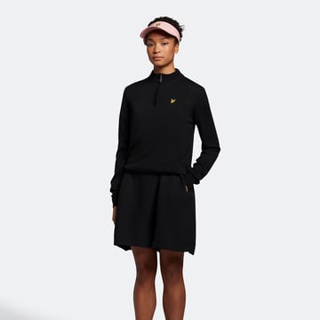 The Kerry 1/4 Zip Pullover Schwarz Lyle & Scott