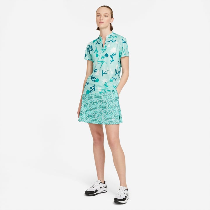 W Nk Brth Ss Flrl Prt Polo Nike