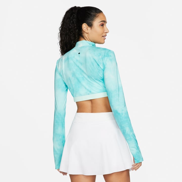 W Nk Df Uv Ace Ls Top Turkoosi Nike W Nk Df Uv Ace Ls Top Turkoosi Nike