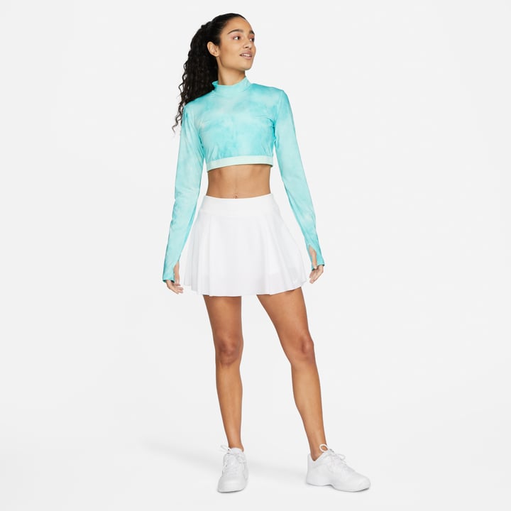 W Nk Df Uv Ace Ls Top Turkoosi Nike W Nk Df Uv Ace Ls Top Turkoosi Nike