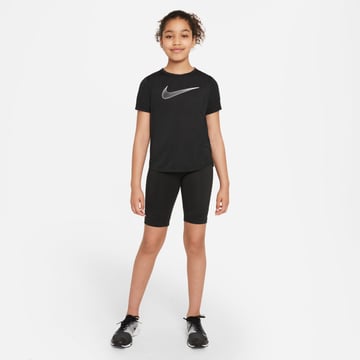 One Big Kids' (Girls') Dri-Fit Svart Nike