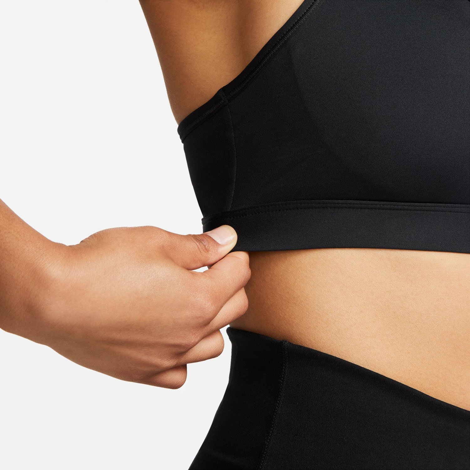 Swoosh Medium Support W Le noir Nike