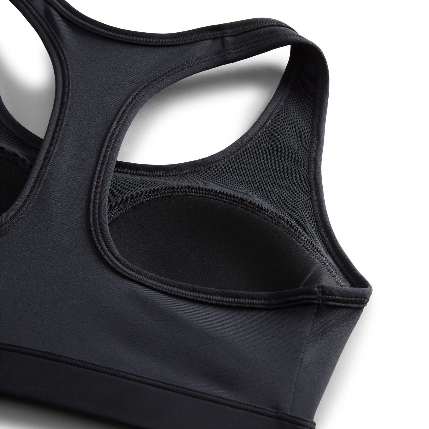 Swoosh Medium Support W Le noir Nike