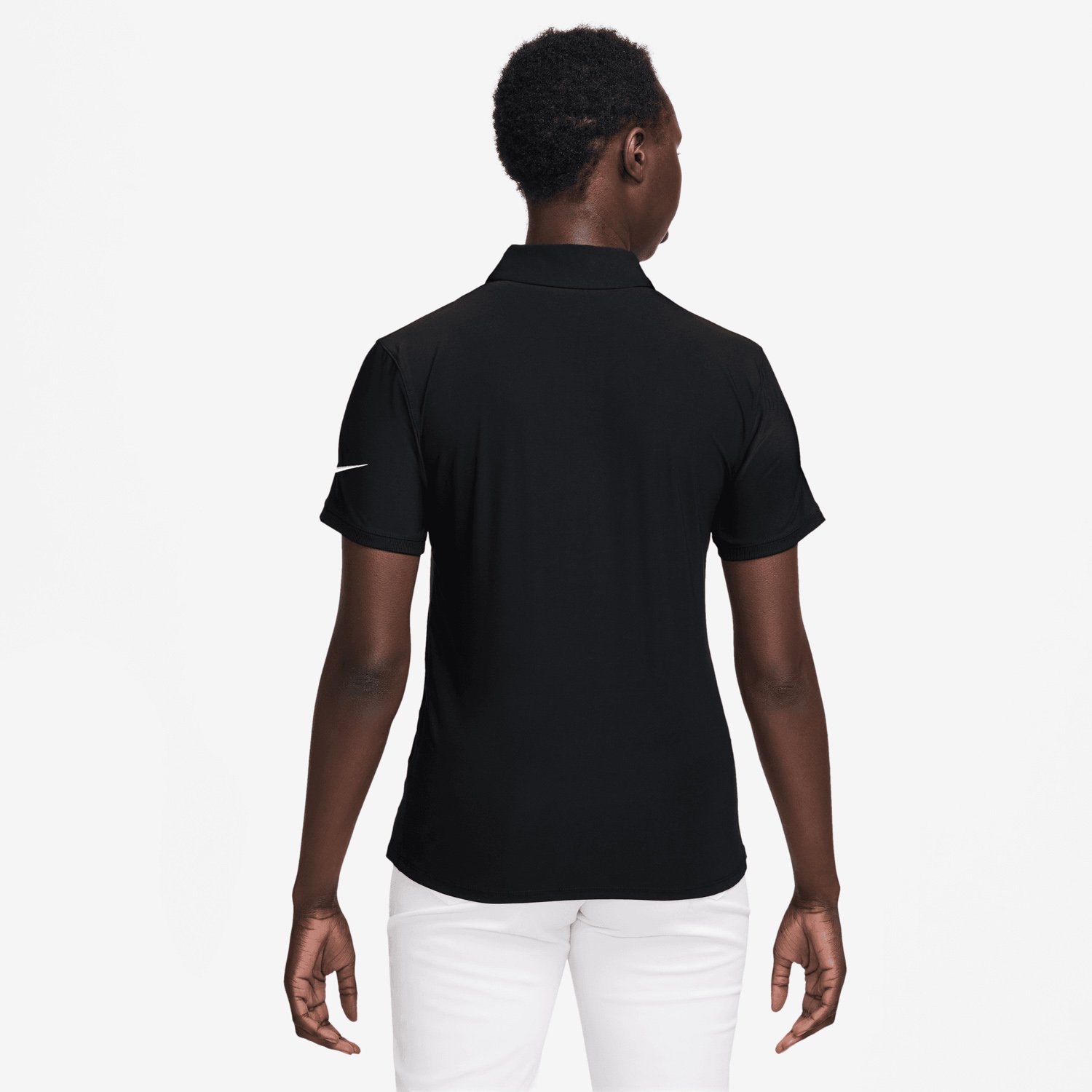 W Dri-Fit Victory SS Polo Musta Nike