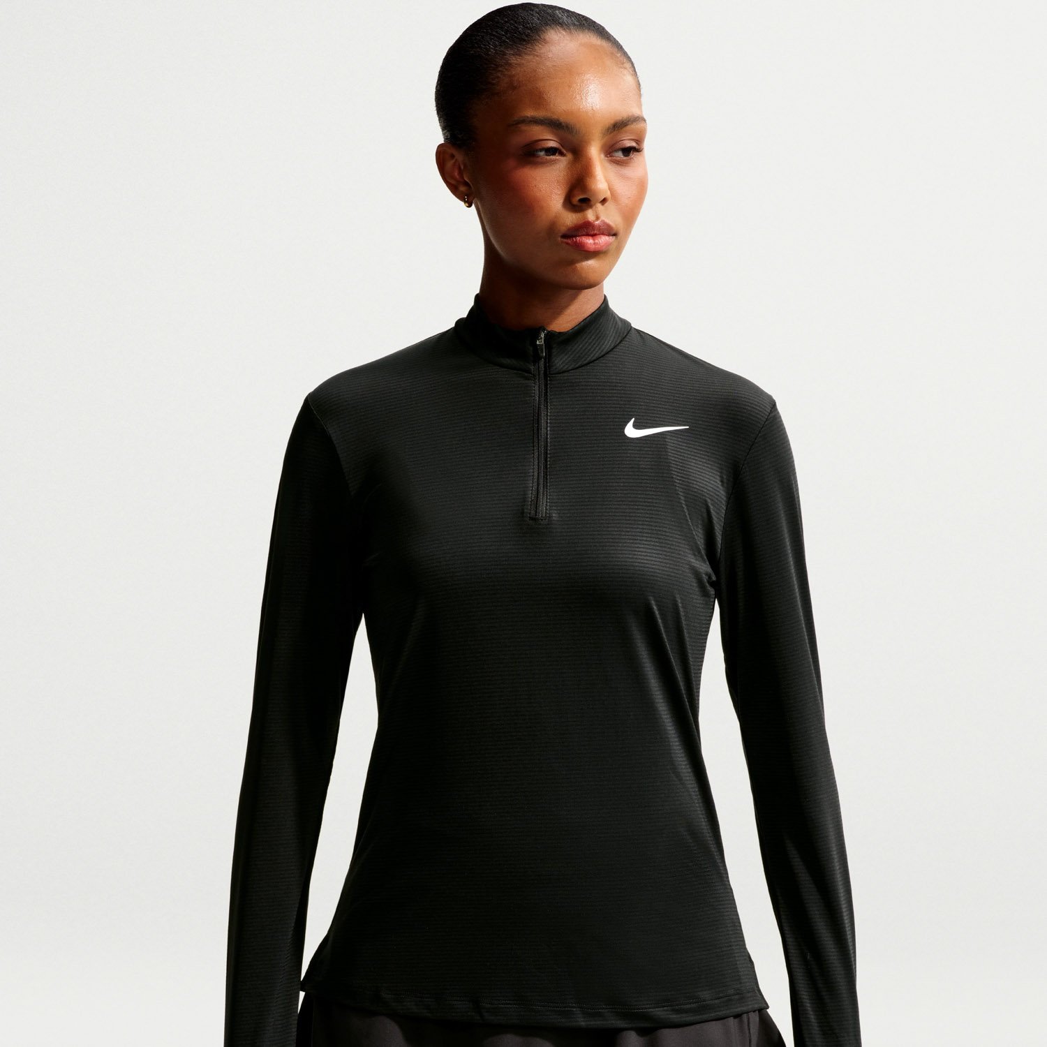 W Victory Half-Zip Musta Nike W Victory Half-Zip Musta Nike