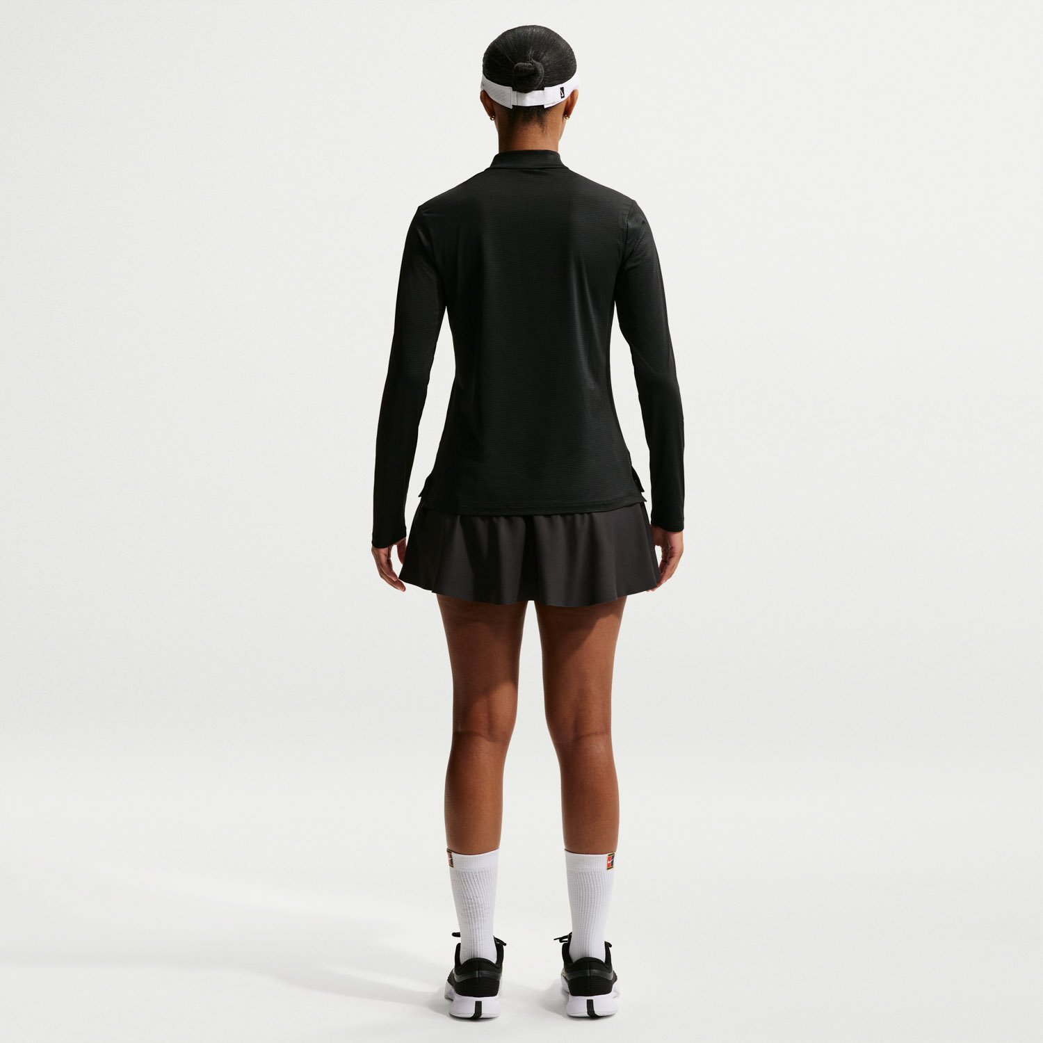 W Victory Half-Zip Musta Nike W Victory Half-Zip Musta Nike