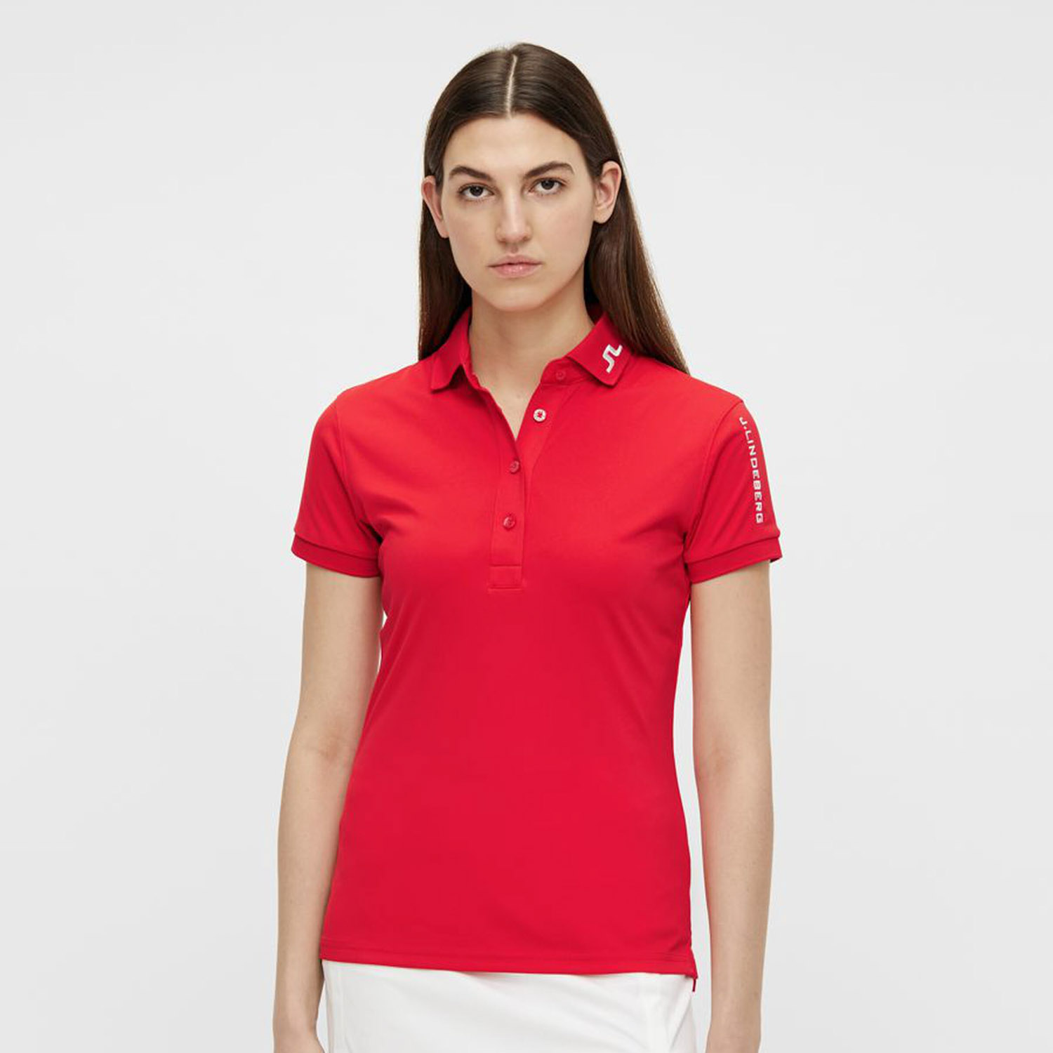 Piké Tour Tech TX Jersey Red - J.Lindeberg