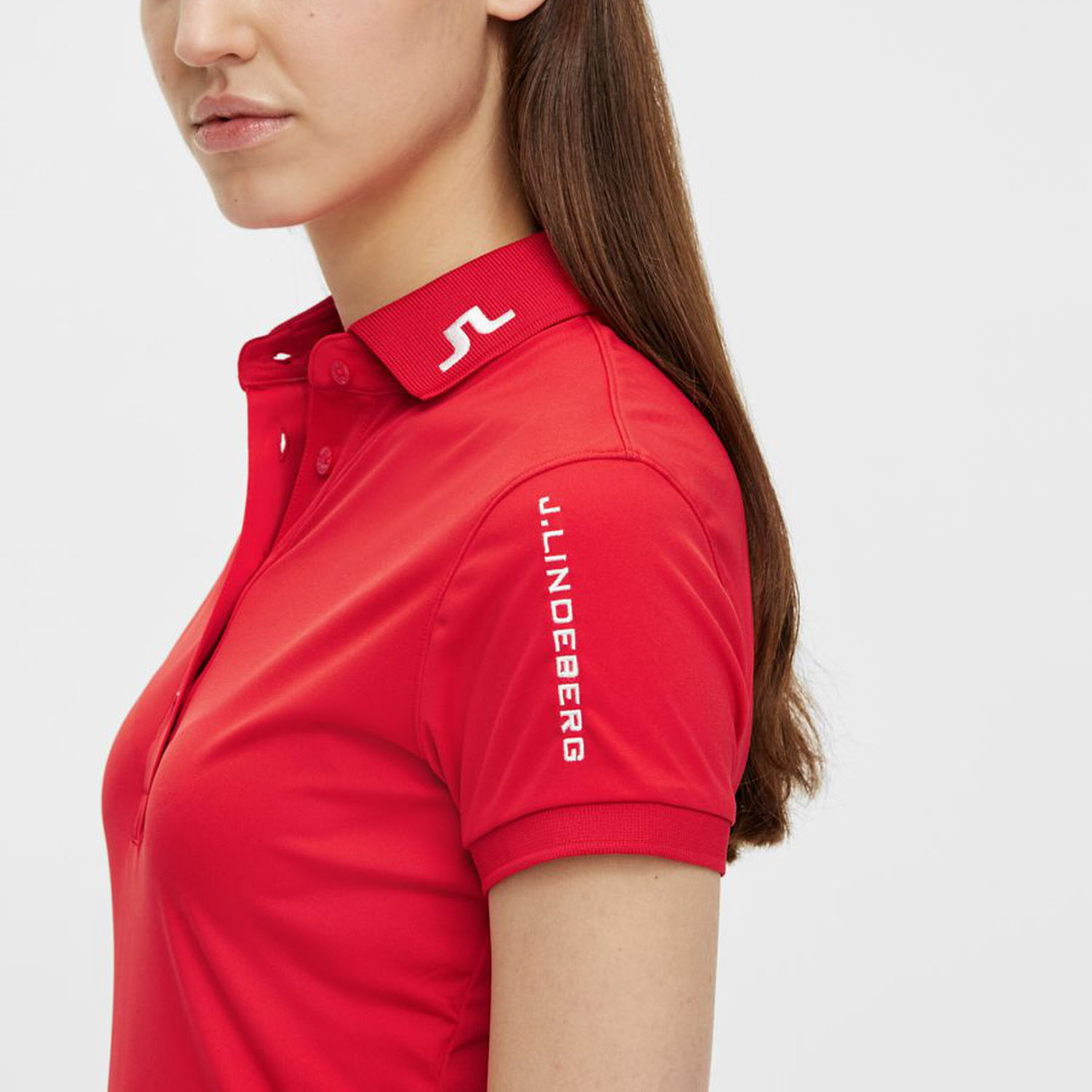 Piké Tour Tech TX Jersey Red - J.Lindeberg