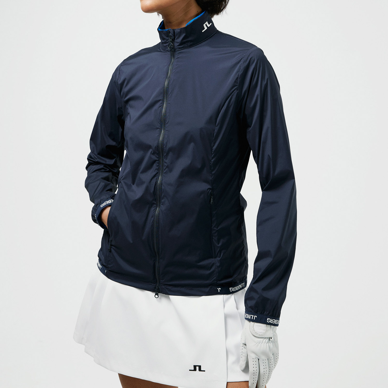 Tenley Golf Jacket Blue - J.Lindeberg
