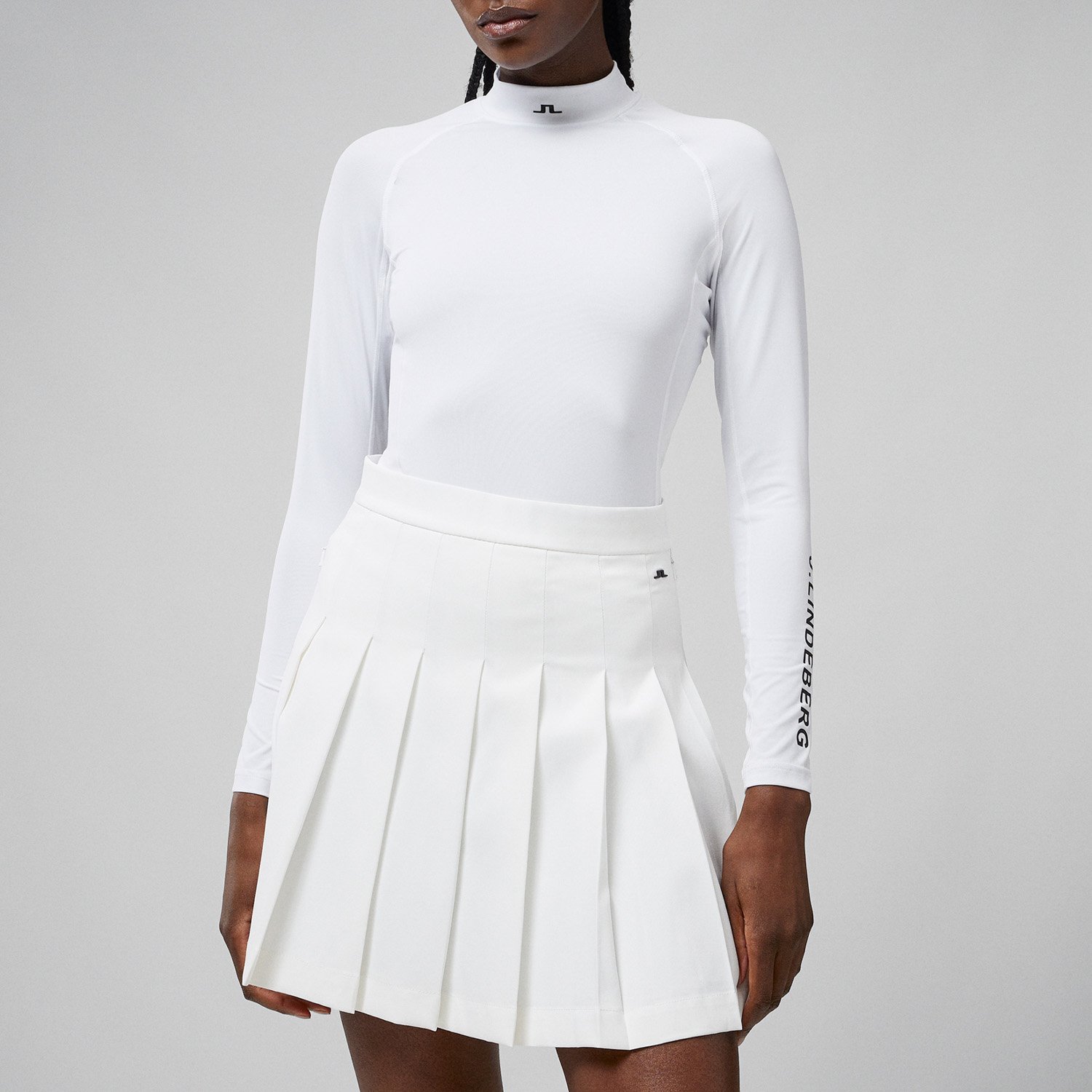 Asa Soft Compression Top Blanche J.Lindeberg