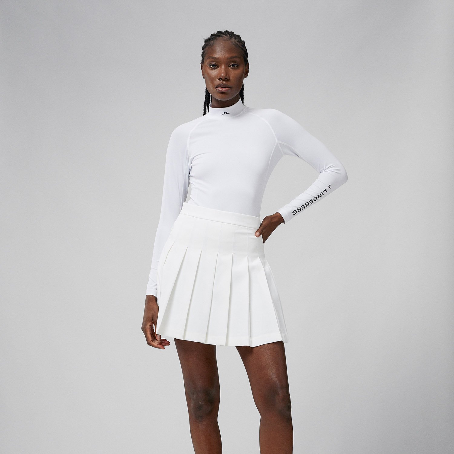 Asa Soft Compression Top Blanche J.Lindeberg