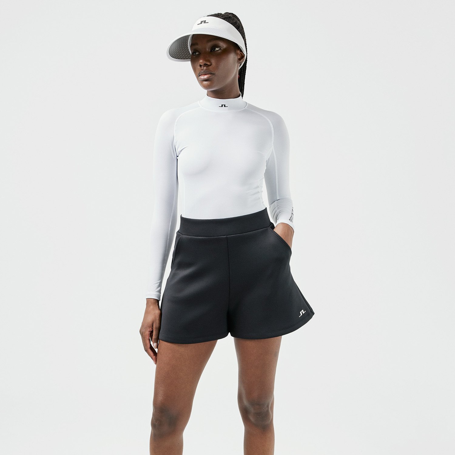 Asa Soft Compression Top Blanche J.Lindeberg