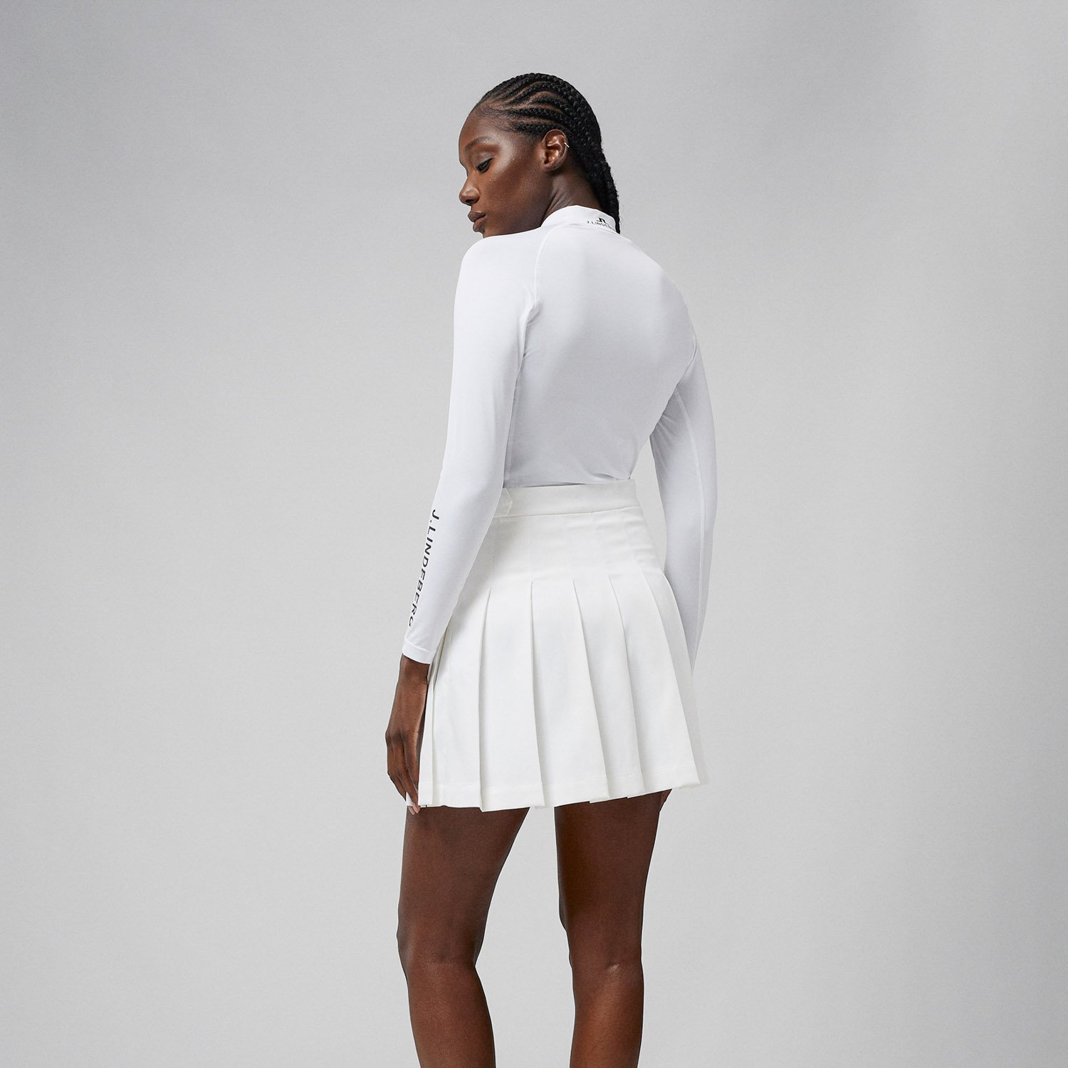 Asa Soft Compression Top Blanche J.Lindeberg