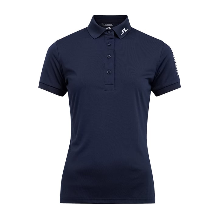 Tour Tech Golf Polo Blau J.Lindeberg