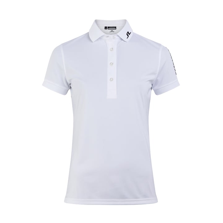 Tour Tech Golf Polo Blanche J.Lindeberg