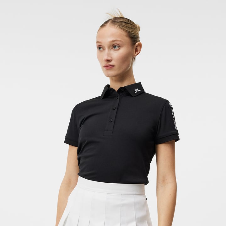 Tour Tech Golf Polo Sort J.Lindeberg Tour Tech Golf Polo Sort J.Lindeberg
