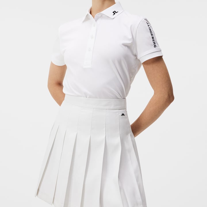 Tour Tech Golf Polo White J.Lindeberg