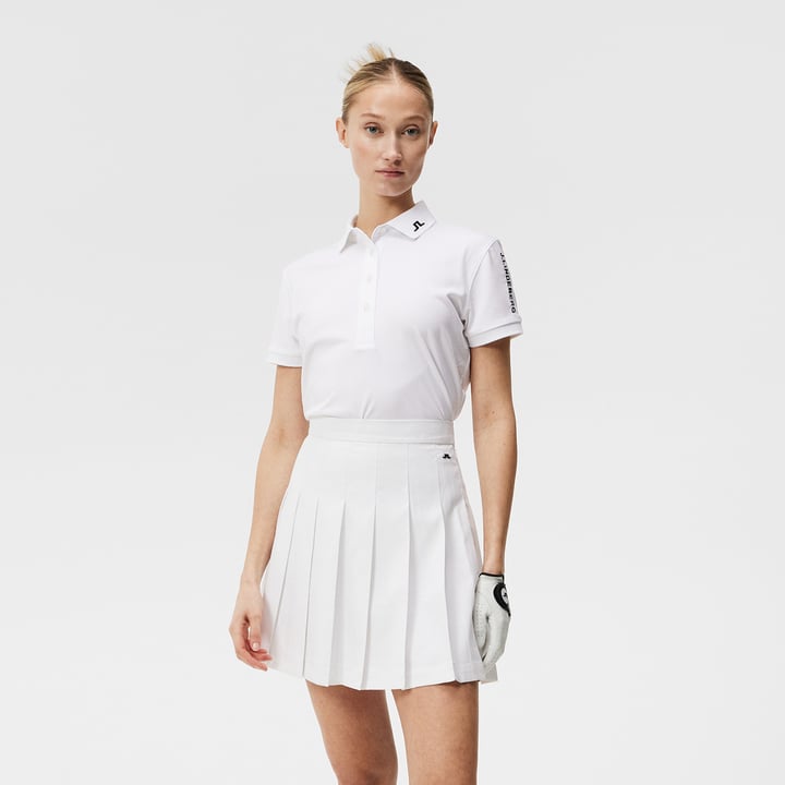 Tour Tech Golf Polo Hvid J.Lindeberg Tour Tech Golf Polo Hvid J.Lindeberg