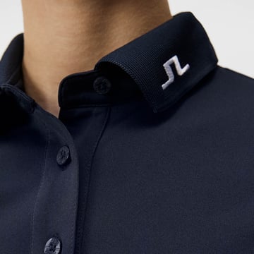 Tour Tech Golf Polo Blue J.Lindeberg