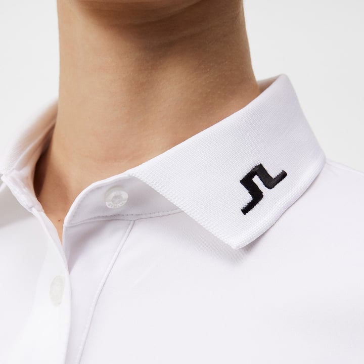 Tour Tech Golf Polo White J.Lindeberg